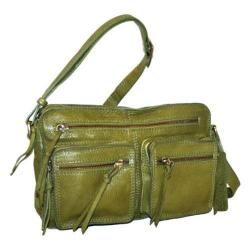 Women's Nino Bossi 6110 Green Nino Bossi Leather Bags