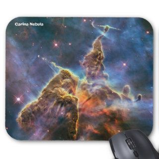 Majestic Space Mountain   Carina Nebula Mouse Pads