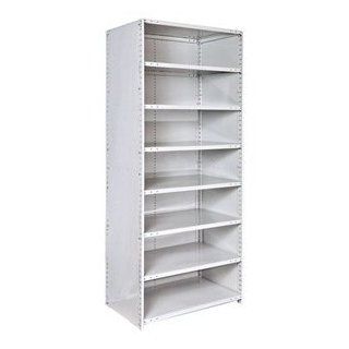 MedSafe Antimicrobial Hi Tech Closed Starter Unit (36 W x 18 D x 87 H (139 lbs.))   Bookcases