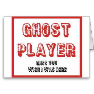 bunco ghost player card