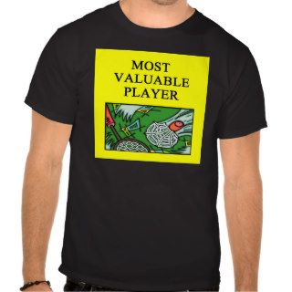 BADMINTON most valuable player Tshirt