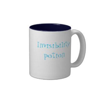 Invisibility potion coffee mug