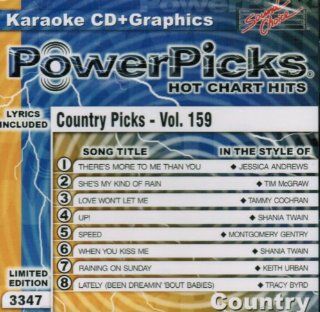Sound Choice PowerPicks   Country Picks Vol. 159 (Karaoke CDG) Music