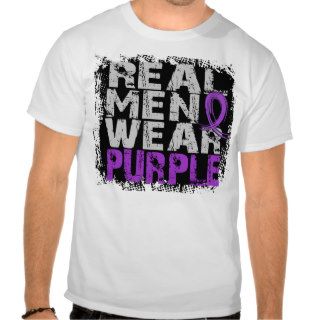 Lupus Real Men Wear Purple Tshirts