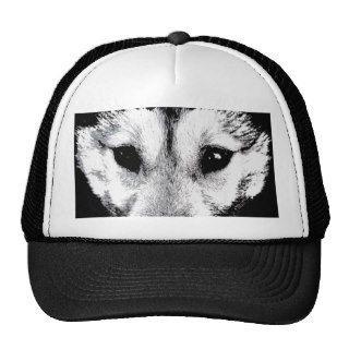 Husky Caps Sled Dog Caps  Husky / Wolf Hats Gifts