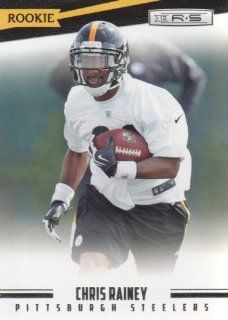 2012 Panini Rookies & Stars Football #162 Chris Rainey RC Pittsburgh Steelers NFL Rookie Trading Card Sports Collectibles