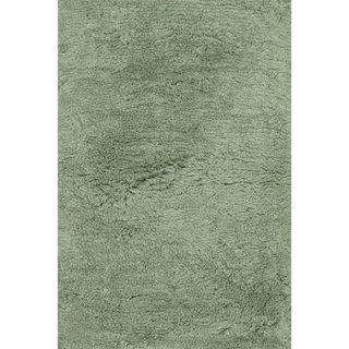Hand tufted Ellis Seafoam Green Shag Rug (3'6 x 5'6) Alexander Home 3x5   4x6 Rugs