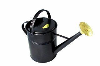Haws V143B Traditional Peter Rabbit Design Metal Watering Can, 2.3 Gallon/8.8 Liter, Black  Patio, Lawn & Garden