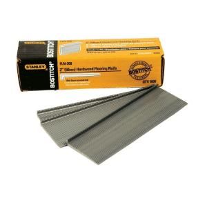 Bostitch 2 in. Leg 16 Gauge Galvanized Steel Flooring Cleats (1,000 Pack) FLN 200