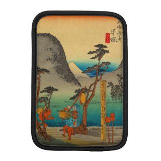 Hiratsuka Station & Mt. Fuji ~ Vintage Japan Art iPad Mini Sleeves
