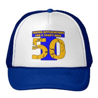 50th Birthday Gifts Trucker Hats