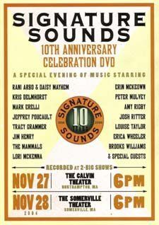 Signature Sounds 10th Anniversary Concert DVD Music