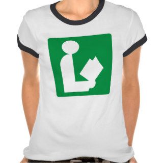 Library Highway Sign Shirts