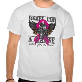 Rebel For a Cause   Breast Cancer Shirts