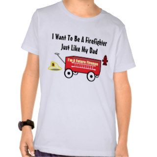 Red Wagon Future Fireman "DAD" T shirt