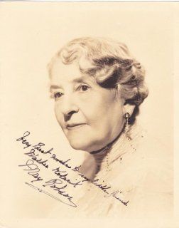 May Robson Original Vintage Signed Autograph on a 1935 Portrait Entertainment Collectibles
