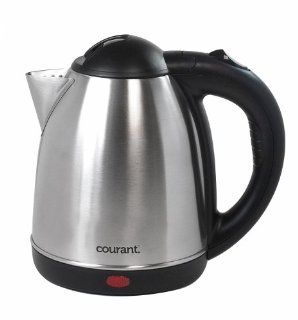 Courant 1.5 Liter Stainless Steel Cordless Electric Kettle Kec151s (1.5 Liter) Kitchen & Dining
