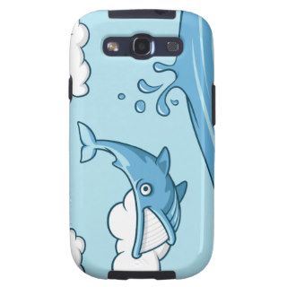 Happy Whale Samsung Galaxy S3 Cover