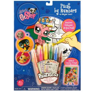 Giddy Up Littlest Pet Shop Paint by Numbers Activity Kit Activity Sets