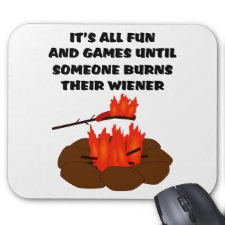 Wiener Burn Mousepad