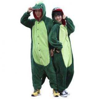 Zicac Dinosaur Cosplay Pyjamas Sleepwear Nightclothes Loungewear Cosplay(178 186cm) Clothing