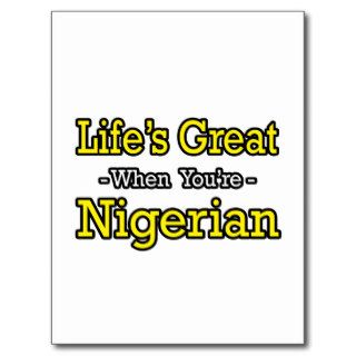 Life's GreatNigerian Post Cards