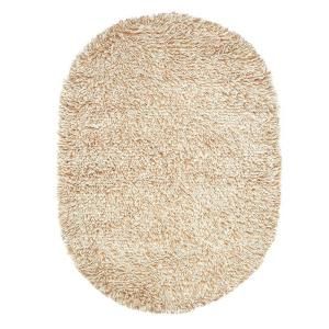 Home Decorators Collection Ultimate Shag Oatmeal 5 ft. x 7 ft. Oval Area Rug 7575490840