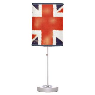 Vintage UK Flag Union Jack Lamp