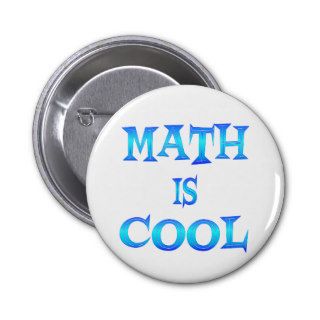 Math is Cool Pins