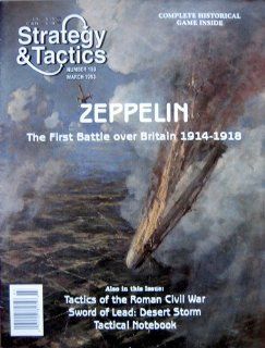 DG Strategy & Tactics Magazine #159, with Zeppelin, the First Battle Over Britain, Board Game Toys & Games