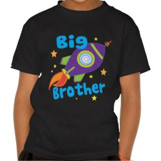 Big Brother Rocket Ship Sibling Sets Tee Shirt