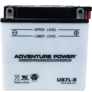 UPG Conventional Wet Pack 12 Volt 8 Ah Capacity F Terminal Battery UB7L B