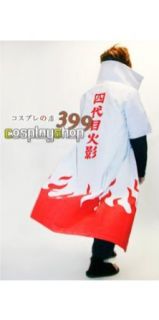 Cloak for Cosplay of 4th Hokage Minato Yondaime (163 175cm) Inside Not Included. Costumes Clothing
