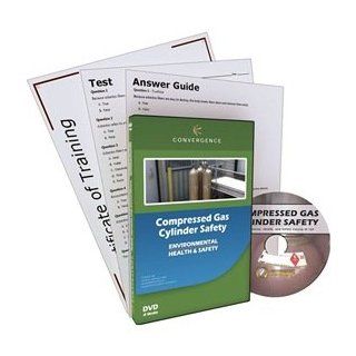 Convergence C 164 Compressed Gas Cylinder Safety Training Program DVD, 23 minutes Time Industrial Safety Training Dvds And Videos