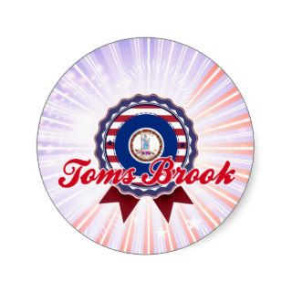 Toms Brook, VA Sticker