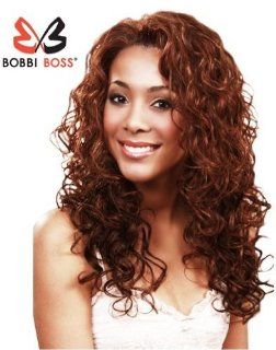 BOBBI BOSS 100% Pure Remi Hair Lace Front Wig   MHLF   F   F1B/30  Hair Replacement Wigs  Beauty