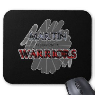 Martin High School Warriors   Arlington, TX Mouse Pads