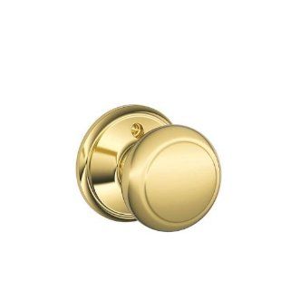 Schlage F170AND605 Single Dummy Andover Single Dummy Door Knob from the F Series   Door Levers  
