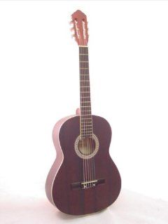 NEW 40" DARK CHERRY Classical Acoustic Guitar PRO MODEL Musical Instruments