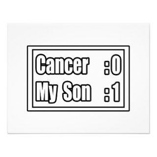 My Son Beat Cancer (Scoreboard) Announcement