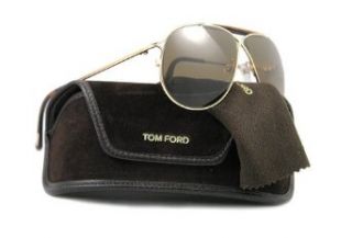 Tom Ford Magnus FT0193 Sunglasses 28J Gold/Tortoise (Brown Lens) 61mm Clothing