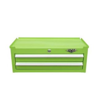 The Original Pink Box 2 Drawer 26 in. Tool Storage Intermediate Chest in Lime V2602ICLG