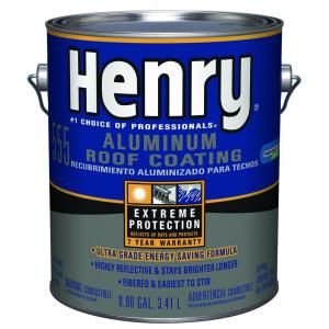 Henry 0.90 Gal. 555 Premium Aluminum Roof Coating HE555142
