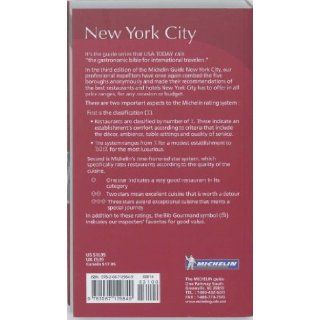 Michelin Red Guide 2008 New York City (Michelin Red Guides) Michelin 9782067129849 Books
