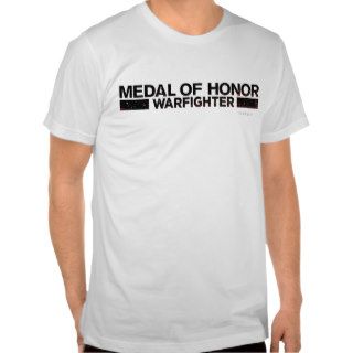 Medal of Honor Warfighter logo T shirts