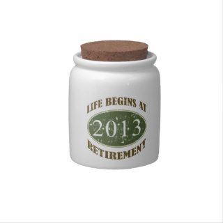 Life Begins At Retirement (2013) Candy Jars