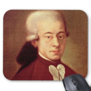 Portrait of Wolfgang Amadeus Mozart  after 1770 Mouse Pad