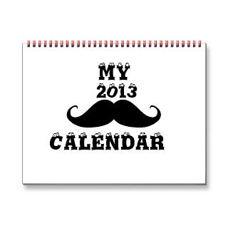 Mustache 2013 calendar