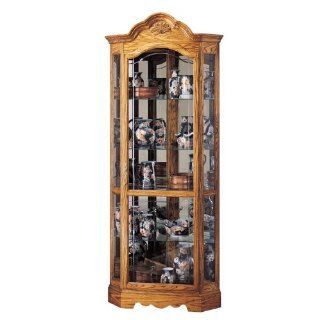 Howard Miller 680 207 Wilshire Curio Cabinet by   Curio Cabinets With Glass Doors