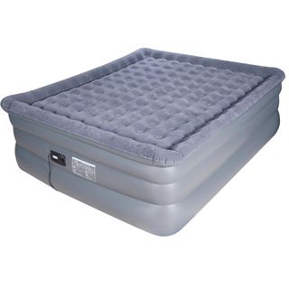 Airtek Deluxe Comfort Coil King size Raised Pillowtop Air Bed Air Beds